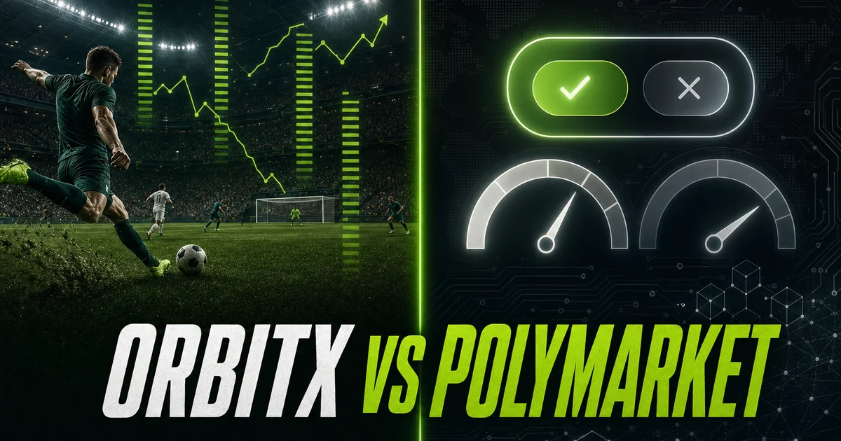 Comparativa OrbitX vs Polymarket para trading deportivo